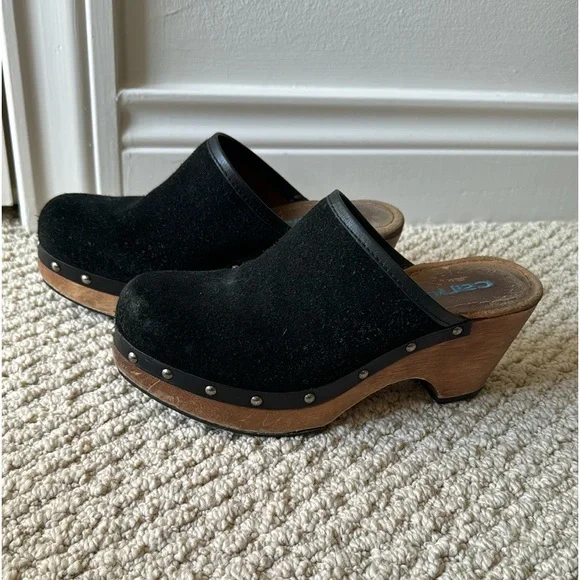 Vintage 90’s Candies Suede clogs - Picture 2 of 9
